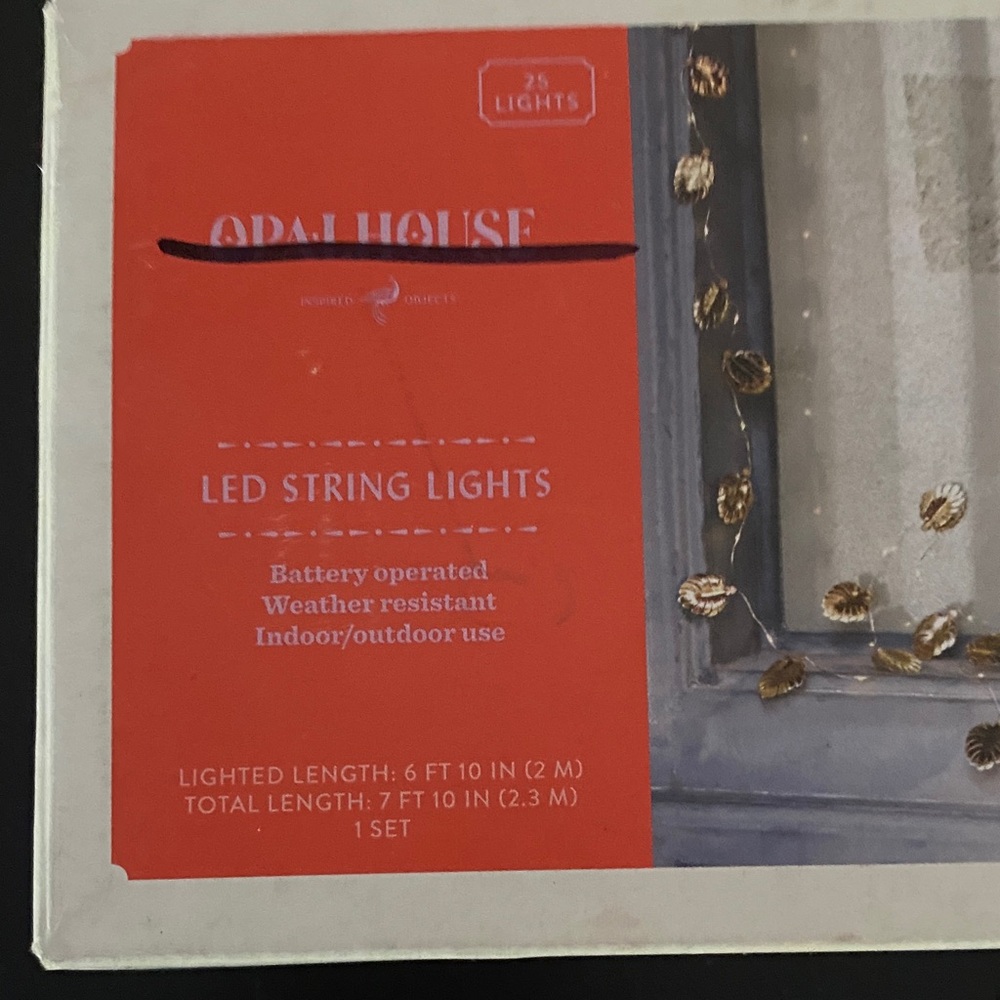 Opalhouse Gold LED String Lights - Picture 3 of 3
